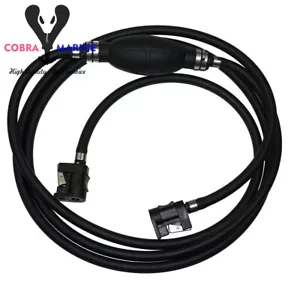 24 40 90 200 HP Yamaha Outboard Engine 5/16" Fuel Line Hose Bulb Connector Kit - Picture 1 of 6