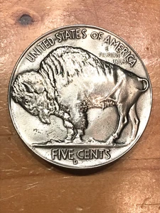 CLASSIC MM LIMITED CHICAGO BUFFALO NICKEL 5 CENT BELT BUCKLE Serial #337 - Picture 1 of 6