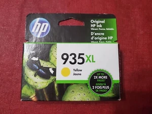Genuine HP 935 XL Yellow Ink Cartridge Best By 04/2023 Office Jet Officejet Pro - Picture 1 of 4
