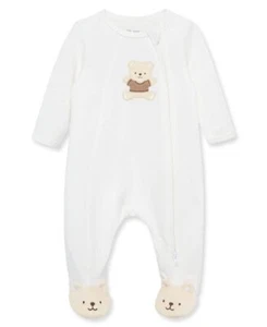 Clothes for Baby Gender Neutral 100% Cotton Scratch-Free Tag Footed One-Piece... - Picture 1 of 6