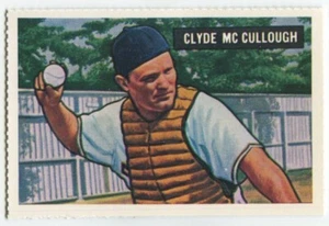 Dover reprint - 1951 Bowman #94 Clyde McCullough Pittsburgh Pirates - Picture 1 of 2