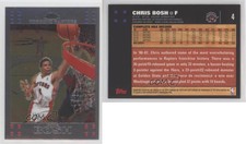 2007-08 Topps Chrome Chris Bosh #4 HOF