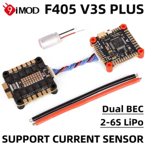 9IMOD F405 Flight Controller Stack 30.5x30.5mm w/ 4in1 60A ESC Board for RC FPV - Picture 1 of 7