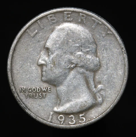 1935 Washington Quarter Cover