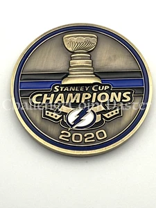 Moneta F59 Tampa Police 2020 Lightning Stanley Cup Florida State Challenge - Foto 1 di 2