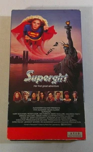 Supergirl VHS, 1991 DC Comics Helen Slater Faye Dunaway Mia Farrow Peter O'Toole - Bild 1 von 3