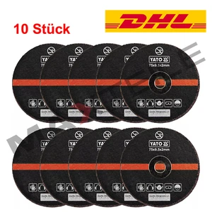 Mini Trennscheiben 75 mm Metall Stahl Flexscheiben Winkelschleifer 10 Stück - Bild 1 von 6