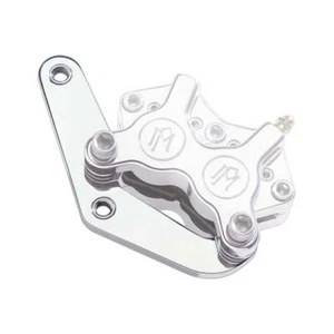 Performance Machine Motorcycle Caliper Bracket Front Left Polished - 11.5 Inch - Picture 1 of 3
