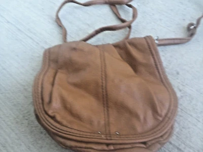 H&M Caramel handbag with spagetti strap - Image 1 of 4