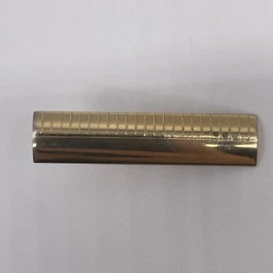 Vintage Gold Tone Mens Tie Clip Bar - Picture 1 of 4