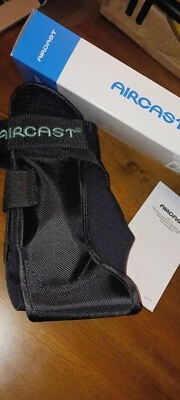 ***NOVO EM FOLHA AIRCAST TAMANHO GRANDE PÉ ESQUERDO SUPORTE TORNOZELO**** - Imagem 1 de 4