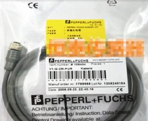 Z 1PCS NEW PEPPERL + FUCHS V1-G-2M-PUR Proximity switch connecting wire - Picture 1 of 2
