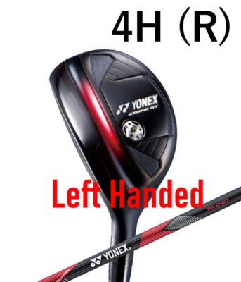 LEFT HANDED 2024 MENS YONEX EZONE GT HYBRID 4H 22° R-FLEX RK-04GT GRAPHITE w/HC - Image 1 of 4