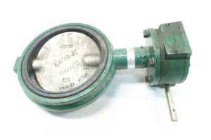 Cooper Cameron J022125-121203A Manual Iron Wafer Butterfly Valve 8in - Picture 1 of 7