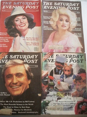 4 Vintage Saturday Evening Post Magazines October 1978 Sept. Oct. Nov. 1979 Nice - Image 1 of 4