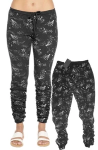 CHASER Womens XS  Mystical Star  Super Soft BLISS KNIT JOGGERS Sweatpants  NWT - Picture 1 of 3