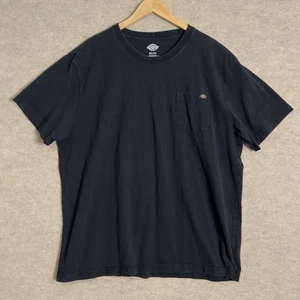 Dickies Herren Pocket T-Shirt schwarz 3XL schwere Baumwolle Workwear Freizeit - Bild 1 von 4