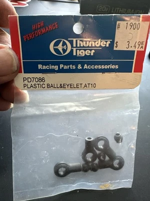 Bola y ojal de plástico Thunder Tiger PD7086: Phoenix ST, ST II & XT Foto 1 de 4