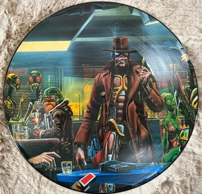Iron Maiden - Stranger in a Strange Land Picture Disc Vinyl LP von 1986 - Bild 1 von 2