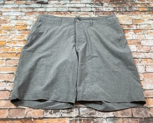 Volcom Shorts Adult 34 Gray Surf & Turf Chino Board Hybrid Athletic Casual Mens - Picture 1 of 13