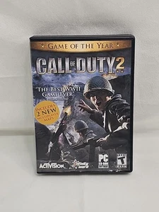 Call of Duty 2 (2005) Complete PC CD-ROM Game 6 Disc Set Manual Included - Picture 1 of 10