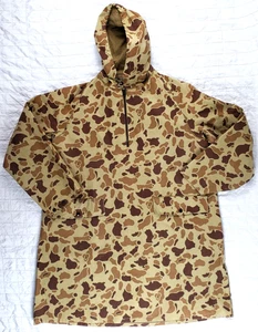 Vintage 60s Hodgman Converse Herren 1/4-Zip Camo Pullover Parka Kapuze Jagd - Bild 1 von 12