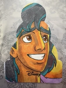 2025 Disney Wonder 1/1 Aladdin Sketch Card Snowman Die Cut ONE-OF-ONE Autograph - Picture 1 of 2