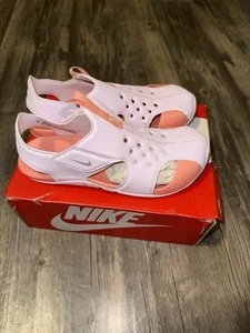 Little Kid's Nike Sunray Protect 2 Light Violet/Mtlc Platinum (943826 503) - Picture 1 of 6