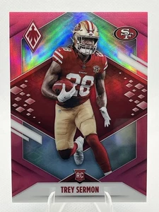 2021 Panini Phoenix - [Base] - Pink #126 - Rookie - Trey Sermon /199 RC - Bild 1 von 2