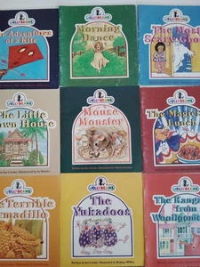 Lot 9 Jellybeans Books The Yuckadoos Most Scary Ghost Joy Cowley Vintage 1980s - Picture 1 of 6