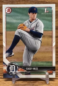 CASEY MIZE 1st Bowman | 2018 Bowman Draft Detroit TIGERS #BD-` - Picture 1 of 2