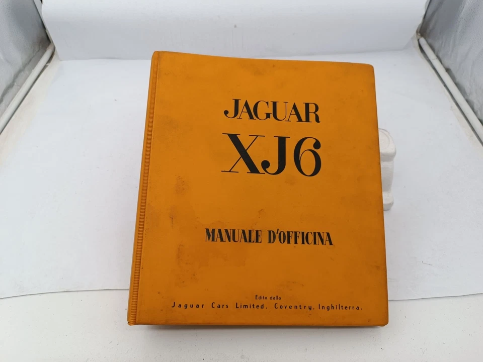Manuale officina Jaguar XJ6 2.8 4.2 litri originale in Italiano no copia ed '70? - Immagine 1 di 4