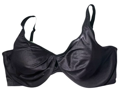 Бюстгальтер женский Lilyette 40D черный на косточках 0904 комфорт погружения минимизатор замочная скважина - Изображение 1 из 4