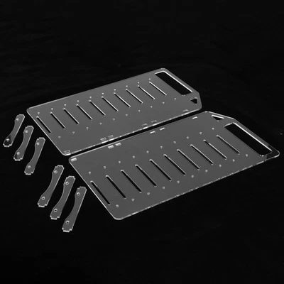 Hard Disk Drive Rack YJY10F 3.5 Inch Acrylic Separator DIY Assembly Stand - Image 1 of 4