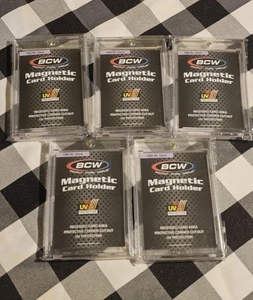 5- BCW 360Pt High Quality Rigid Toploaders (5 Packs of 1) for Super Thick Cards - Picture 1 of 1