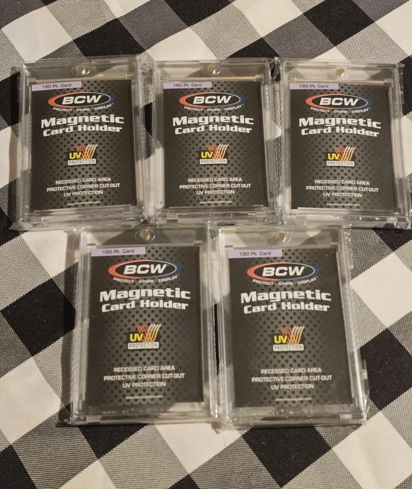 5- BCW 360Pt High Quality Rigid Toploaders (5 Packs of 1) for Super Thick Cards - Image 1 of 1