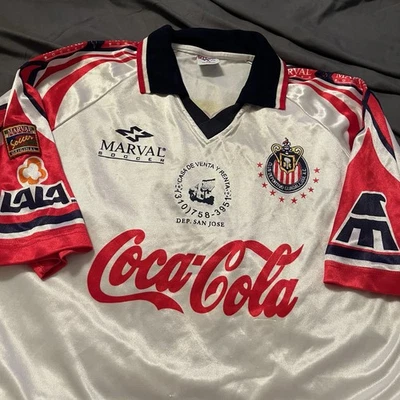 Camiseta de Fútbol 2XL Chivas Mexicana De Colección XXL Las De Guadalajara Marval México Fútbol Foto 1 de 4