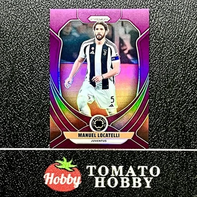 PANINI PRIZM CLUB WORLD CUP 2025 MANUEL LOCATELLI /125 PURPLE REFRACTOR JUVENTUS - Image 1 of 2