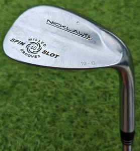 Nicklaus Spin Slot 60° Wedge Nicklaus Steel Shaft Nicklaus Grip - Picture 1 of 6