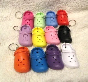 1 Bag Charm Colorful Shoe Key Chain Charms for Back Pack Zipper Pull Choose Your - Picture 1 of 4