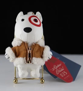 NUOVO Target Universal Threads Alpine Hotel Bullseye cane portachiavi peluche bambola ciondolo - Foto 1 di 3