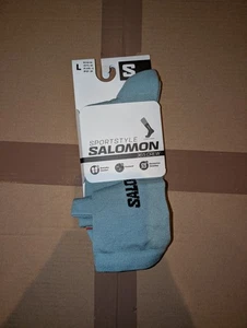 Salomon 365 Crew Socks Arona/Black - Picture 1 of 2