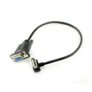 High Speed R 32 DB9 Female to USB 2 0 Female Serial Cable Adapter 9 8inch - Picture 1 of 5
