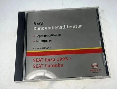 Original Seat Servizio Clienti IBIZA 1993 SEAT CORNOBA EDIZIONE 08/2002 - Immagine 1 di 4
