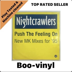 Nightcrawlers - Push The Feeling On - 12" Vinyl Single 1995 FFRR FX 257 MK Mix - Imagen 1 de 6