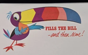 Kellogg's Cereal 1960's Executive Letterhead Stationary Toucan Sam Froot Loops - Picture 1 of 2