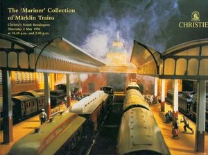 CHRISTIE’S Model Railway Mariner Collection Marklin Trains Auction Catalog 1996 - Picture 1 of 1