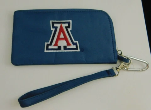 Arizona Wildcats ID Wallet Wristlet Cell Phone Case Charm 14 Purse NCAA Cover