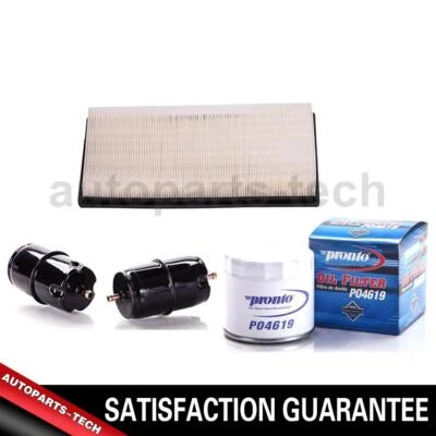 3x Filtro de aceite de motor Pronto filtro de aire filtro de combustible para Jeep Comanche 1987~1990 Foto 1 de 4