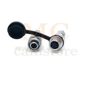 Conector de aviación de montaje de panel de 4 pines WEIPU SF6, conector de cable impermeable - Imagen 1 de 7